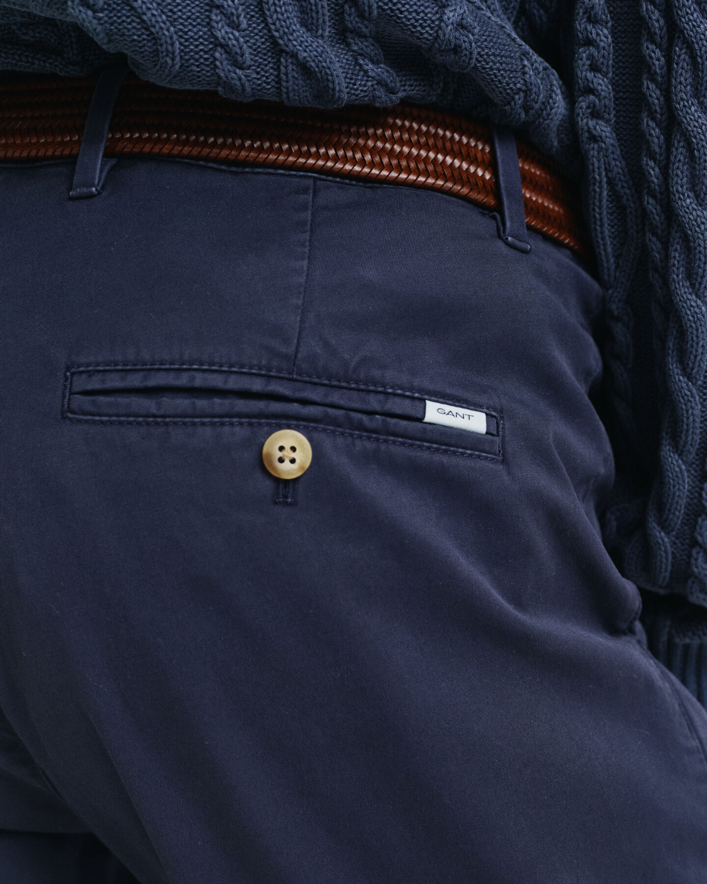 Cal&ccedil;as chino Sunfaded slim fit