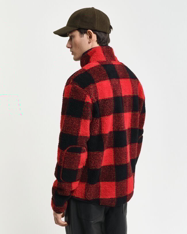 Polar com padrão de xadrez