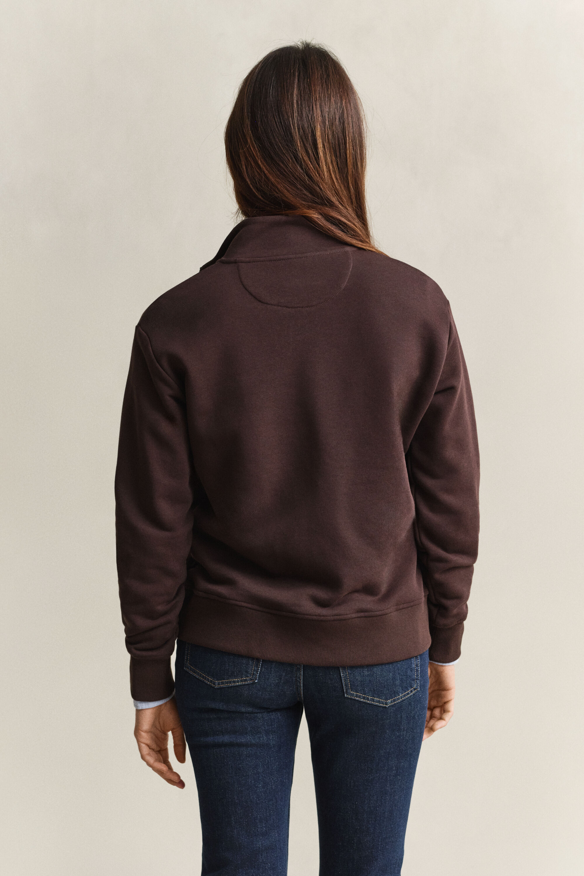 Sweatshirt com meio fecho de correr Shield