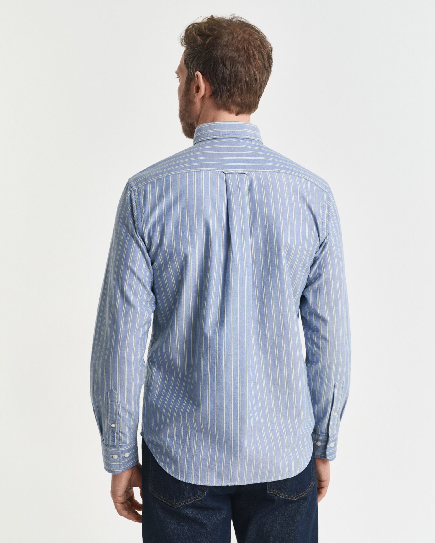 Camisa Oxford Archive às riscas regular fit