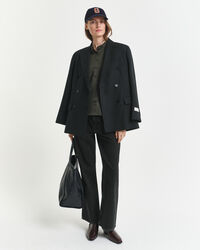 Blusa em algodão acetinado