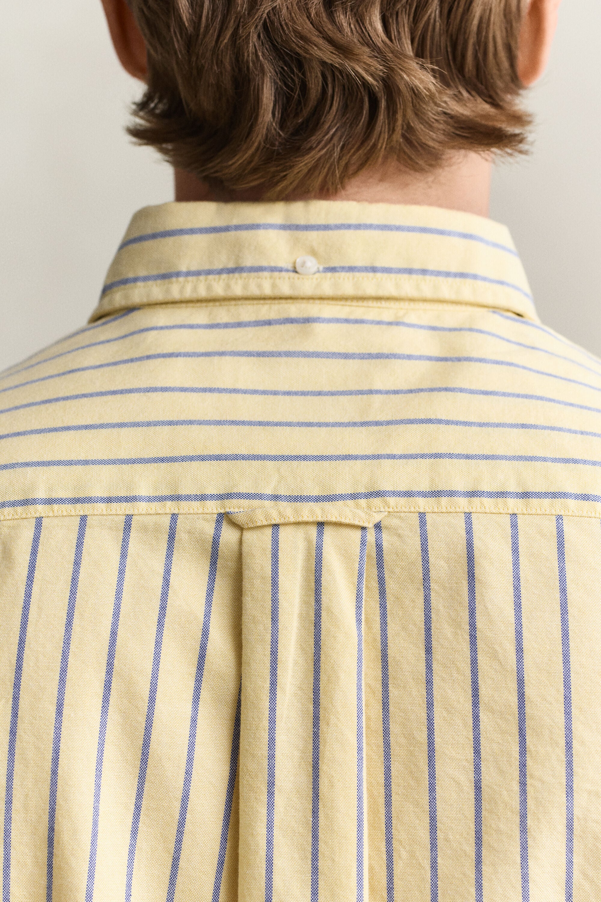 Camisa Oxford às riscas Classic