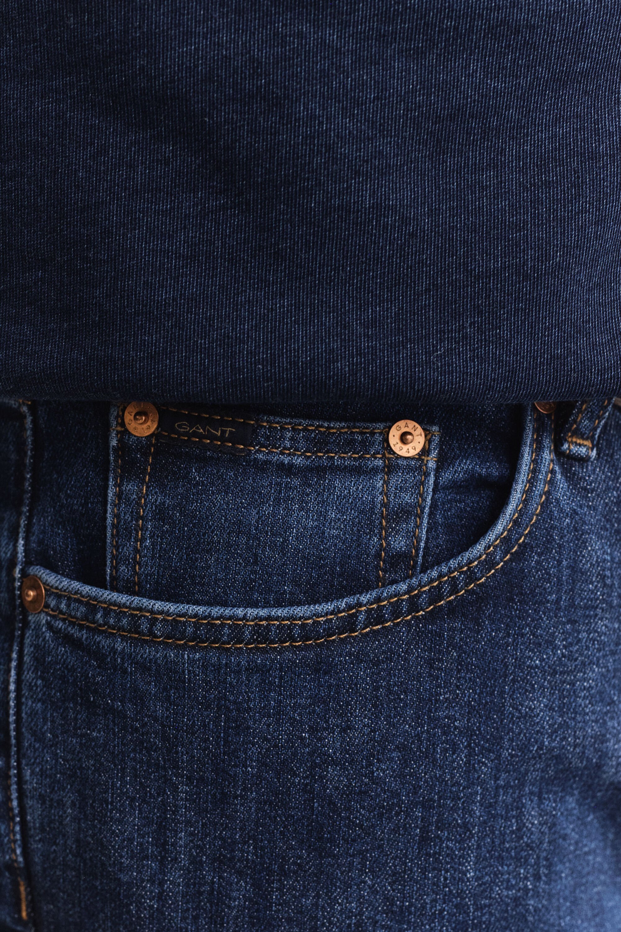 Calças de ganga Clean Wash slim fit