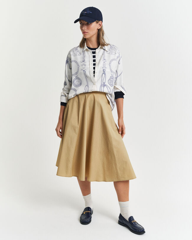 Camisa com estampado Sailing relaxed fit