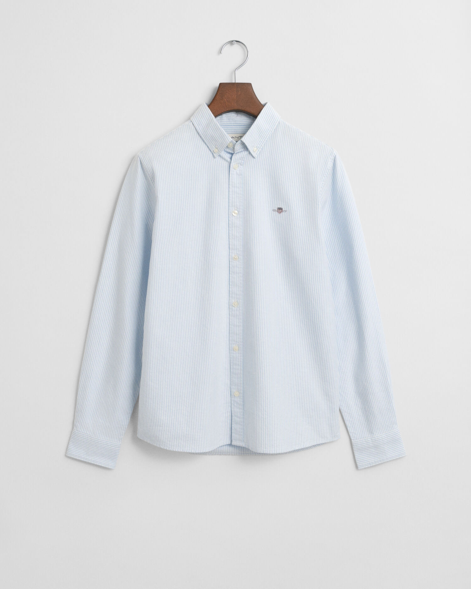 Camisa Oxford às riscas Teens