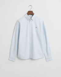 Camisa Oxford às riscas Teens