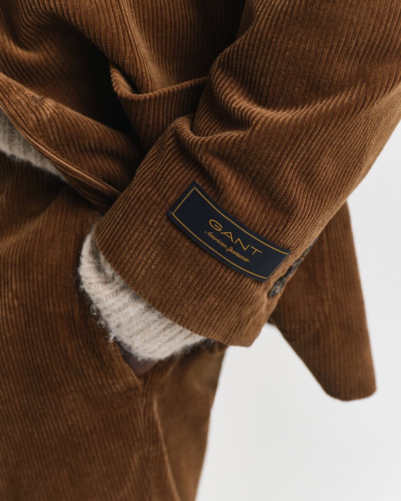 Blazer de bombazina regular fit