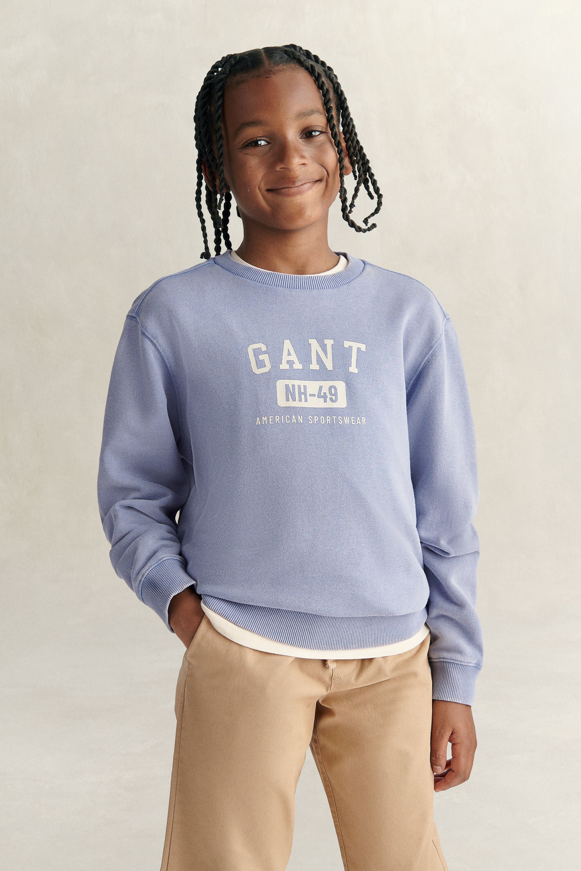 Sweatshirt Washed Teen Boys