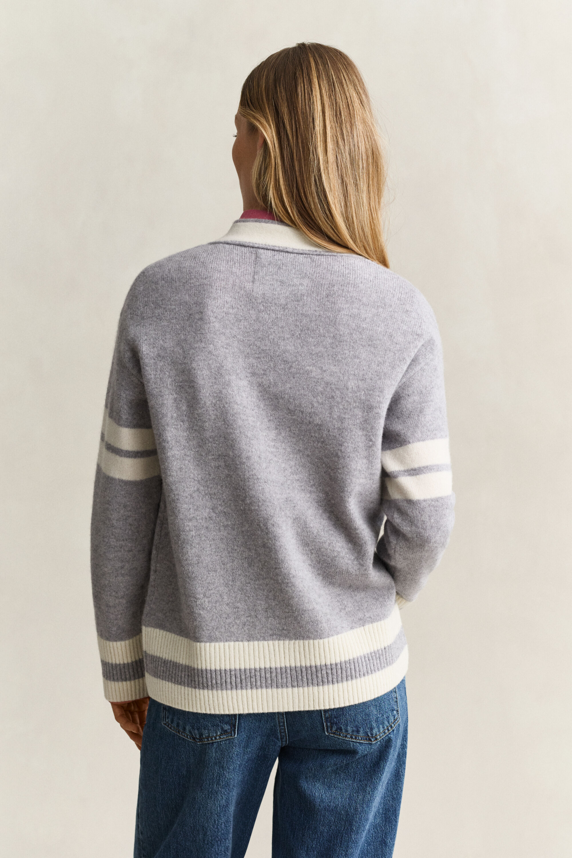 Casaco de malha Gant Varsity