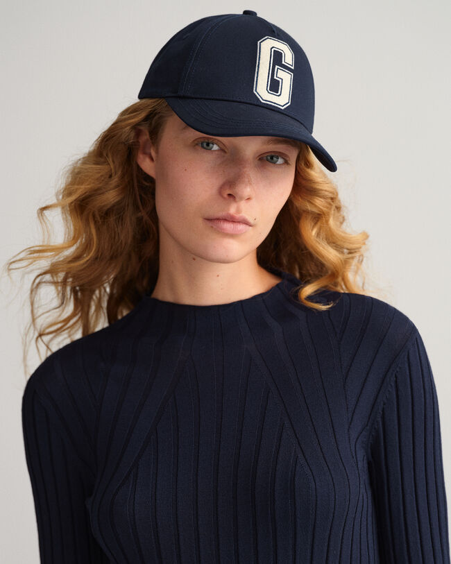 Camisola em malha canelada