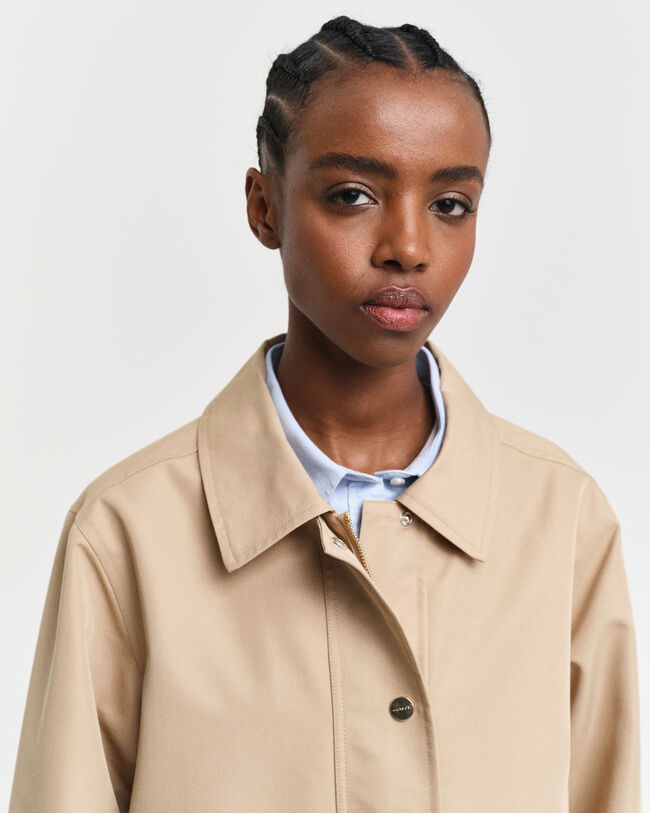 Casaco em sarja de algodão