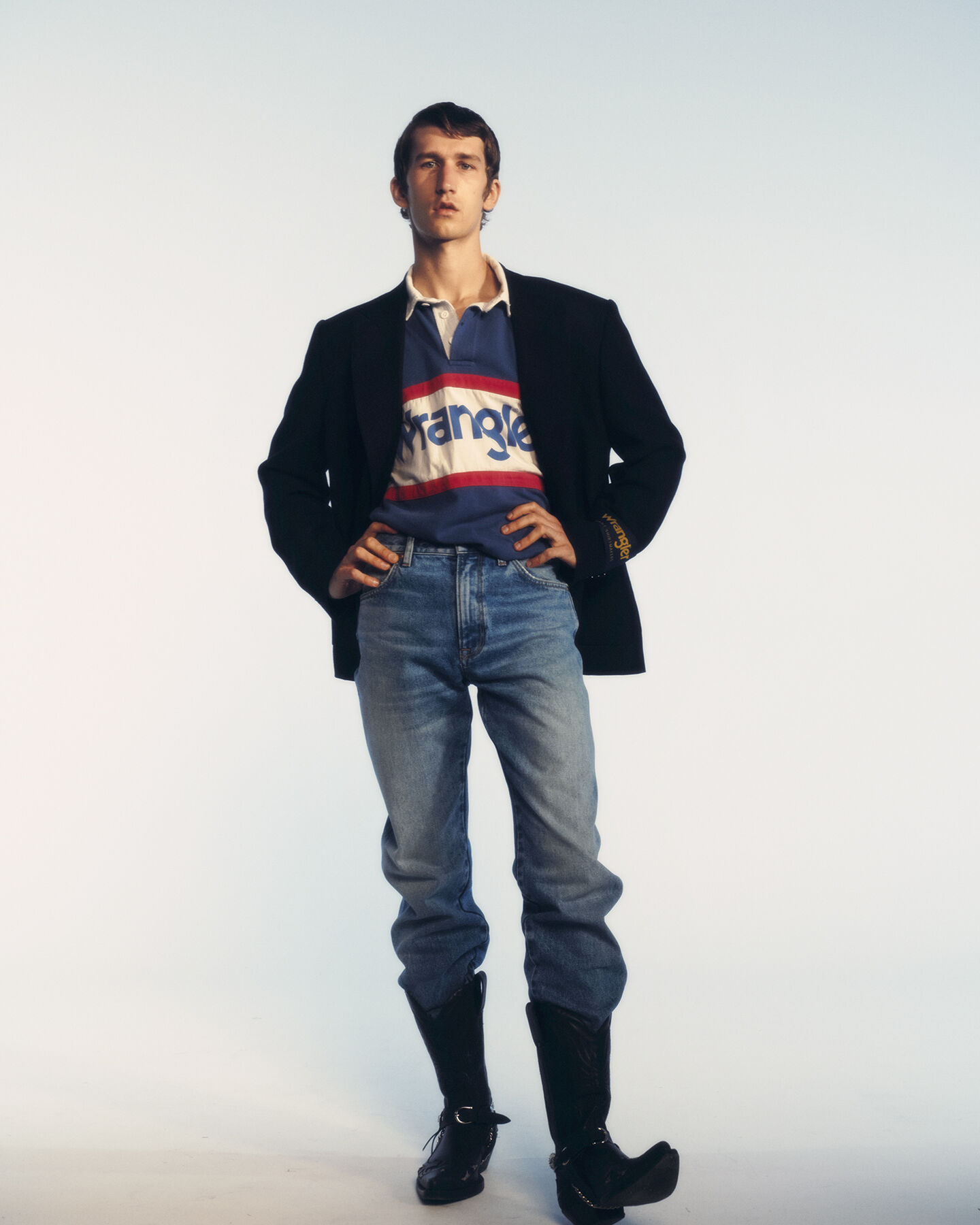 Heavy Rugger desgastado Wrangler x GANT