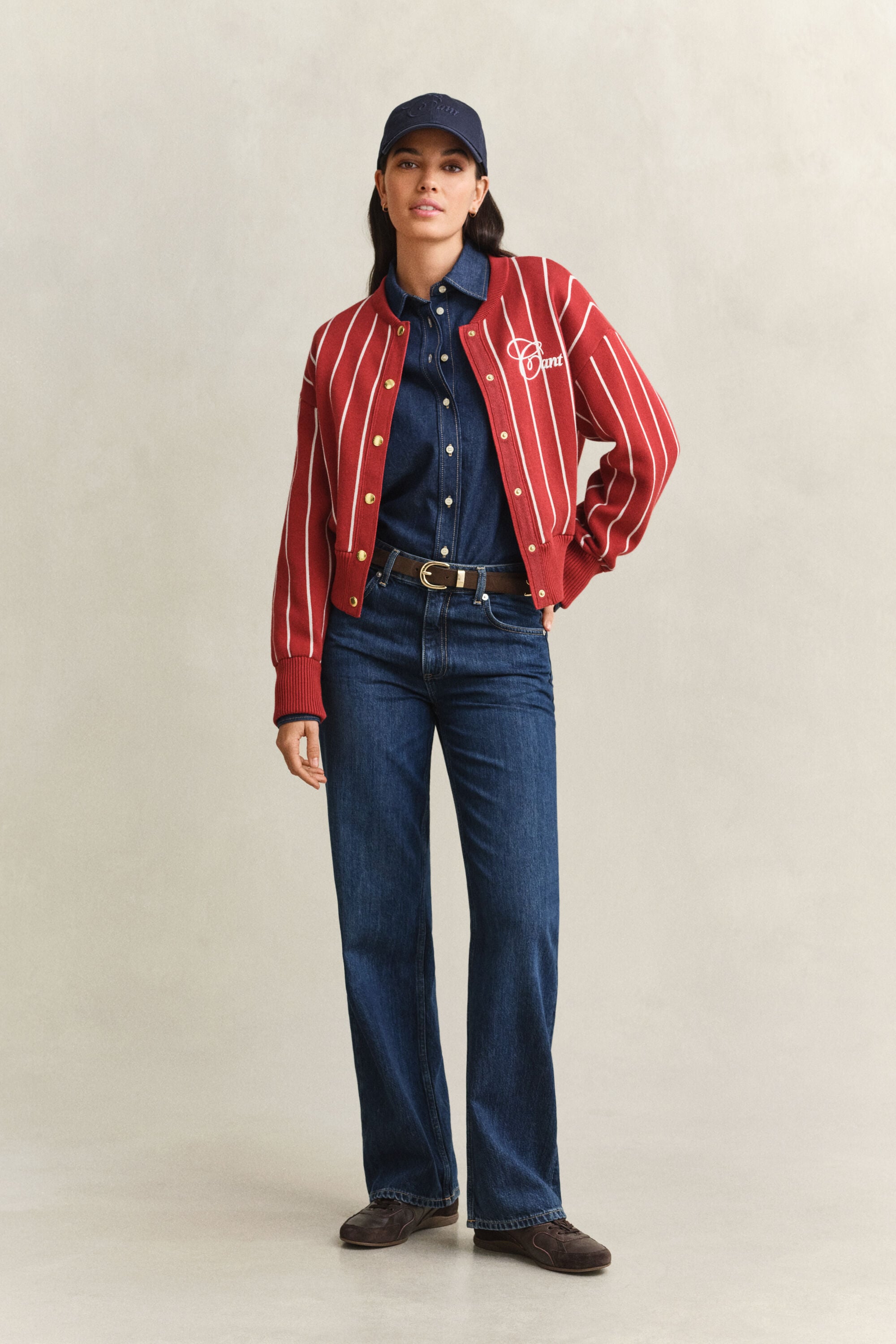 Gant Varsity Jacket em malha