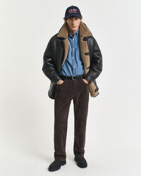 Camisa índigo regular fit