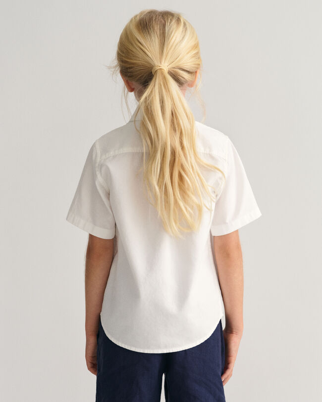 Camisa de manga curta Oxford Kids
