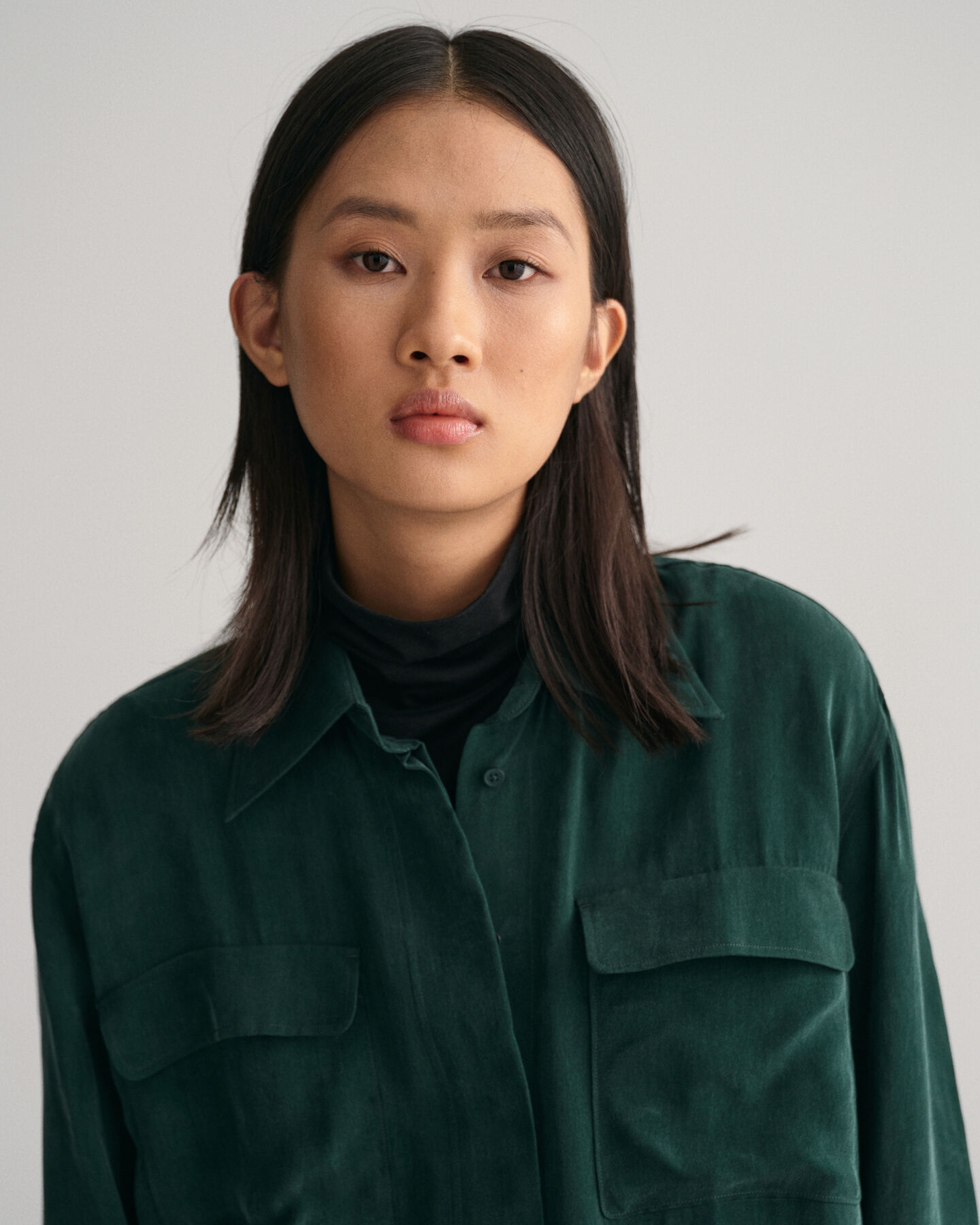 Camisa Utility relaxed fit