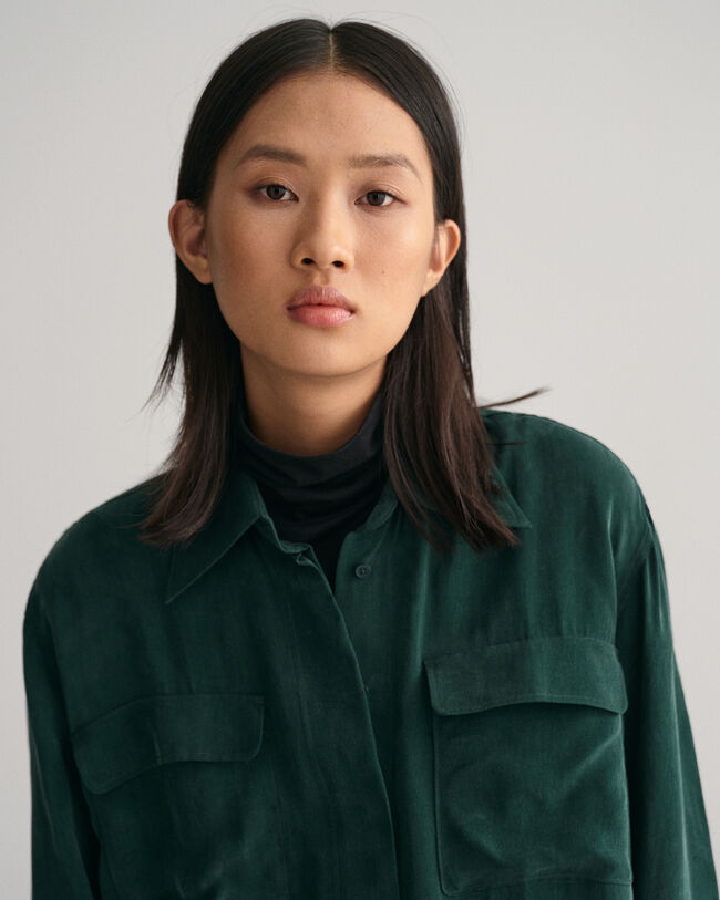 Camisa Utility relaxed fit