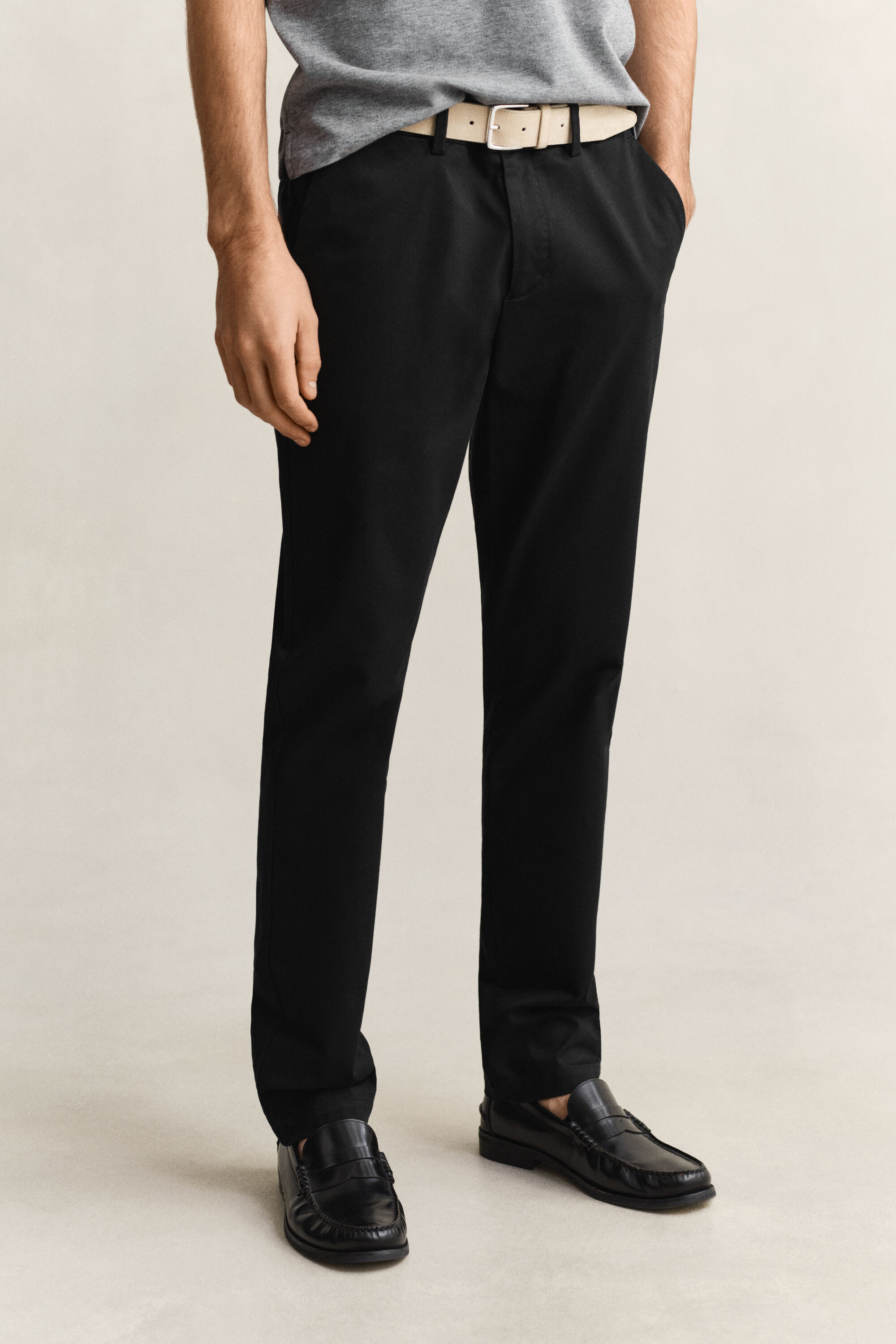 Calças chino elegantes slim fit