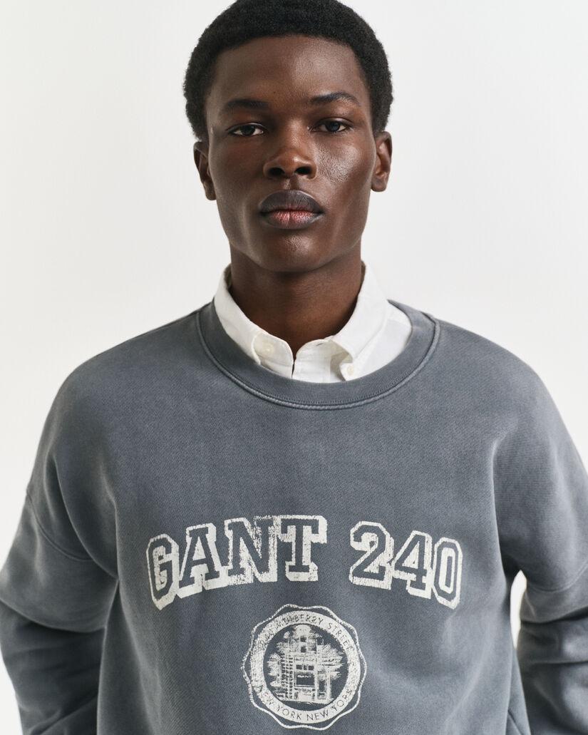 Sweatshirt com decote redondo Graphic