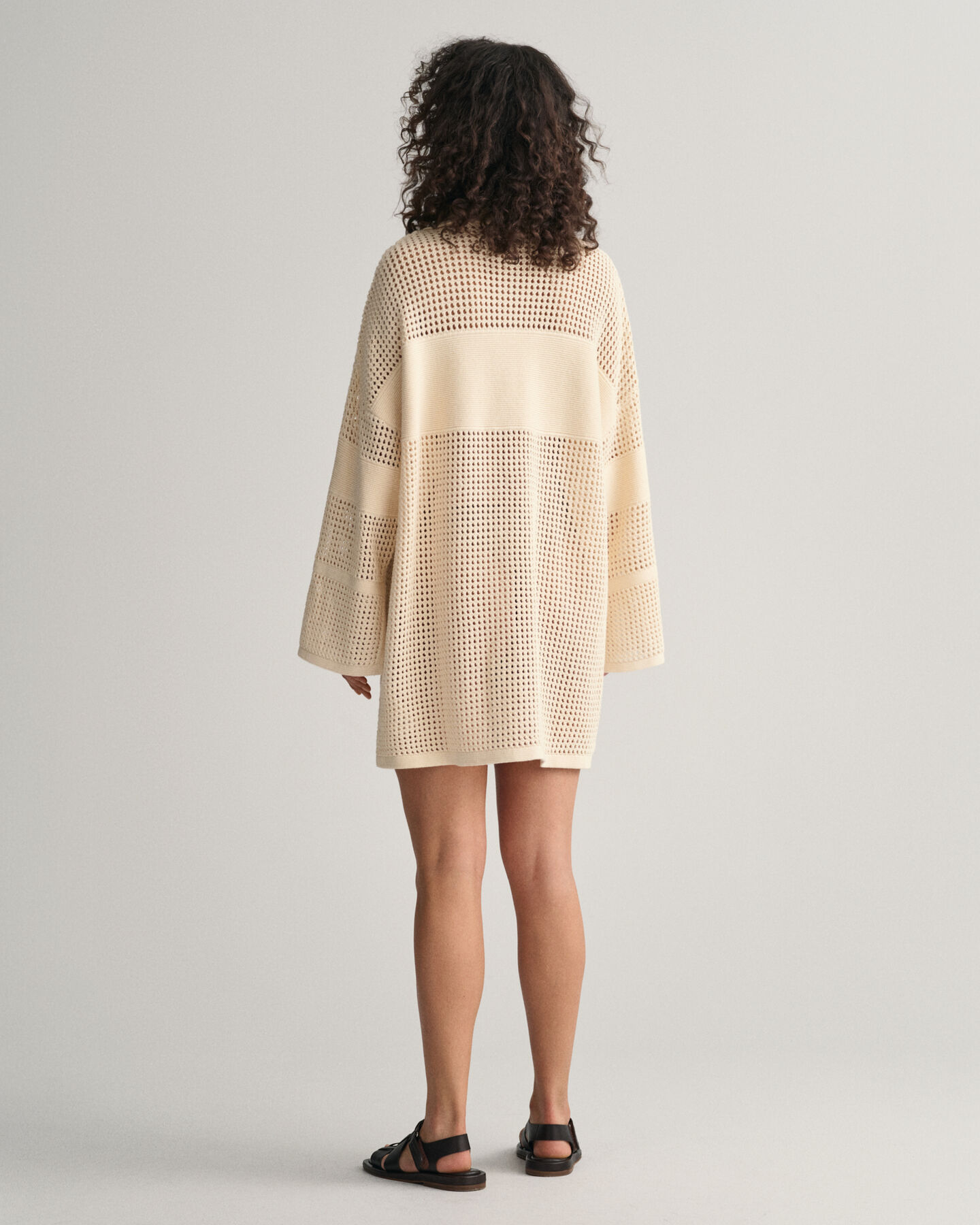 Vestido Rugger em malha aberta