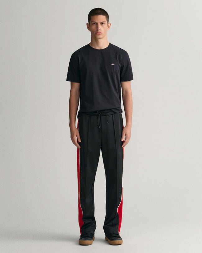 Calças de fato de treino com bloco de cor