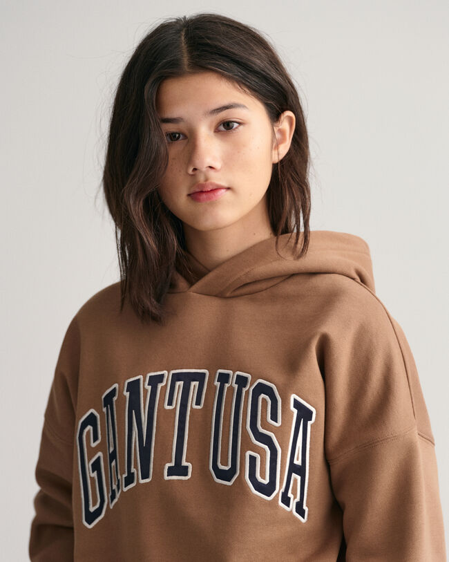 Sweatshirt com capuz GANT USA Oversized Teens