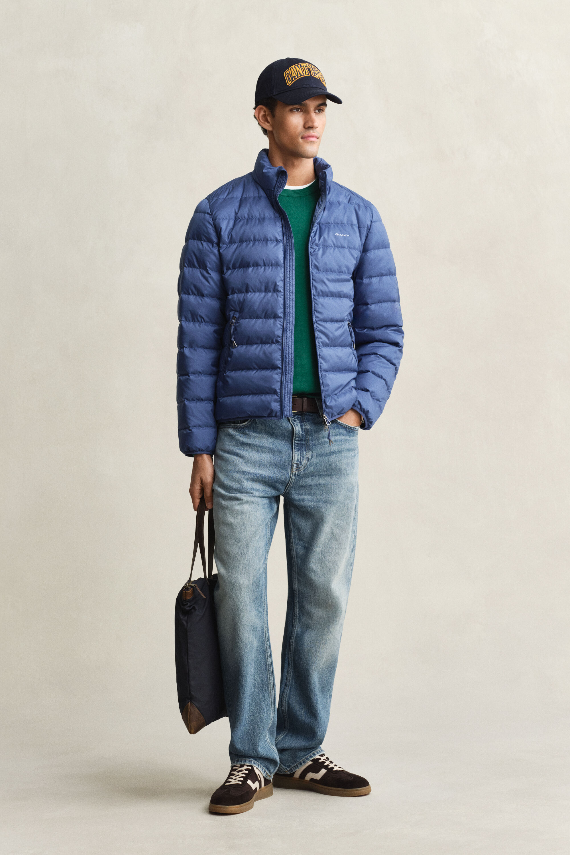 Blusão de penas leve