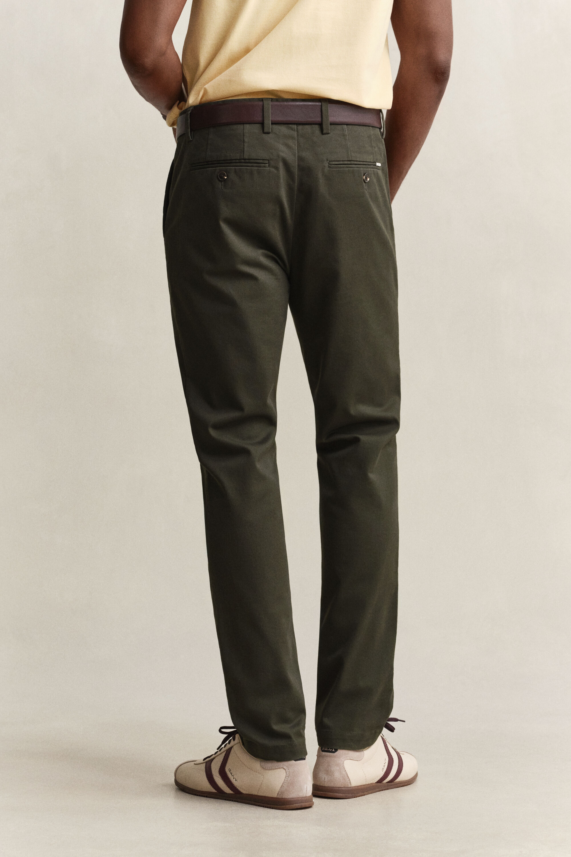 Calças chino elegantes slim fit