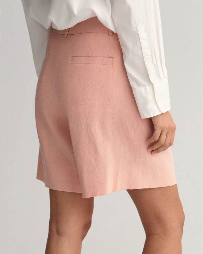 Cal&ccedil;&otilde;es de linho com elastano