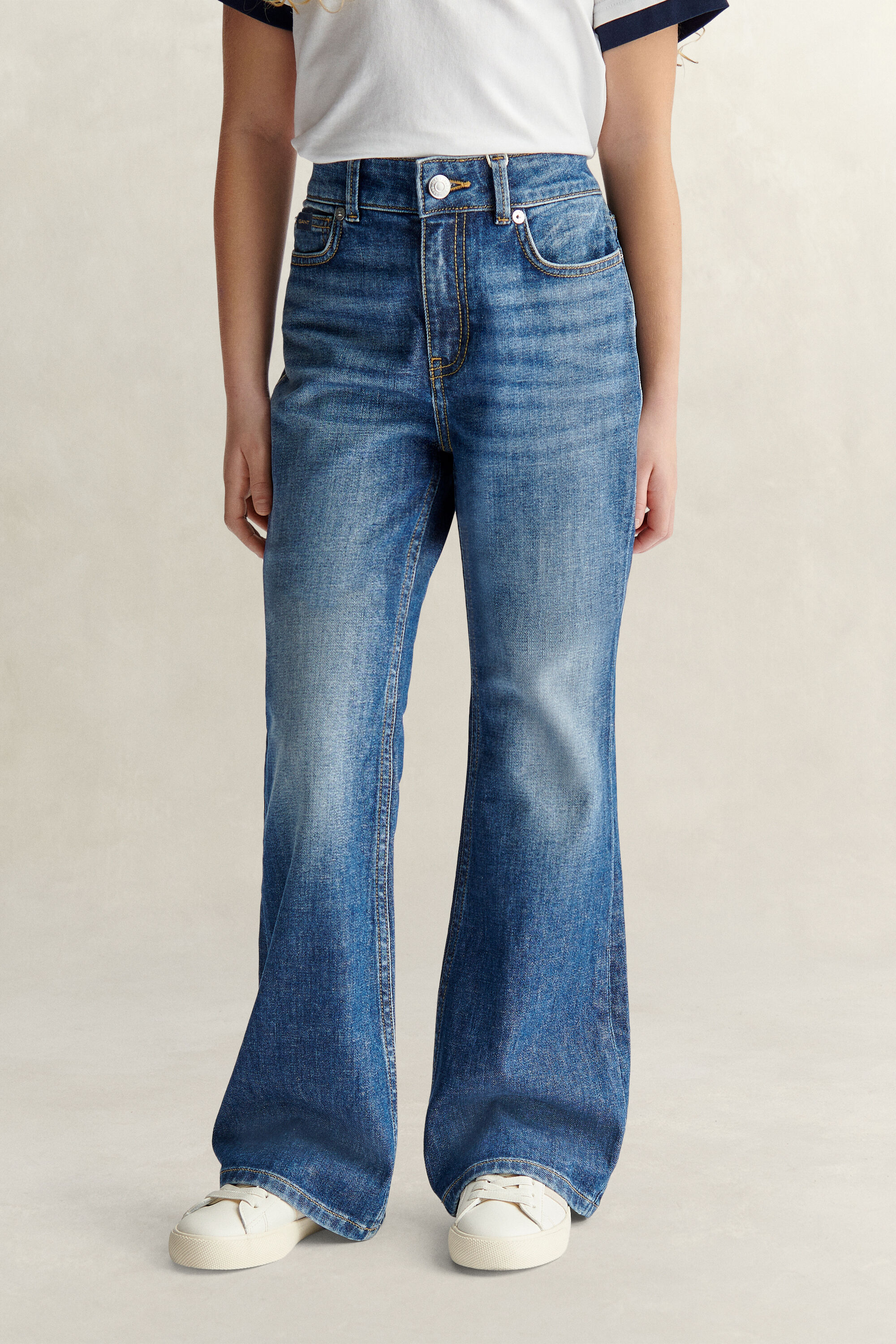 Calças de ganga bootcut Teen Girls