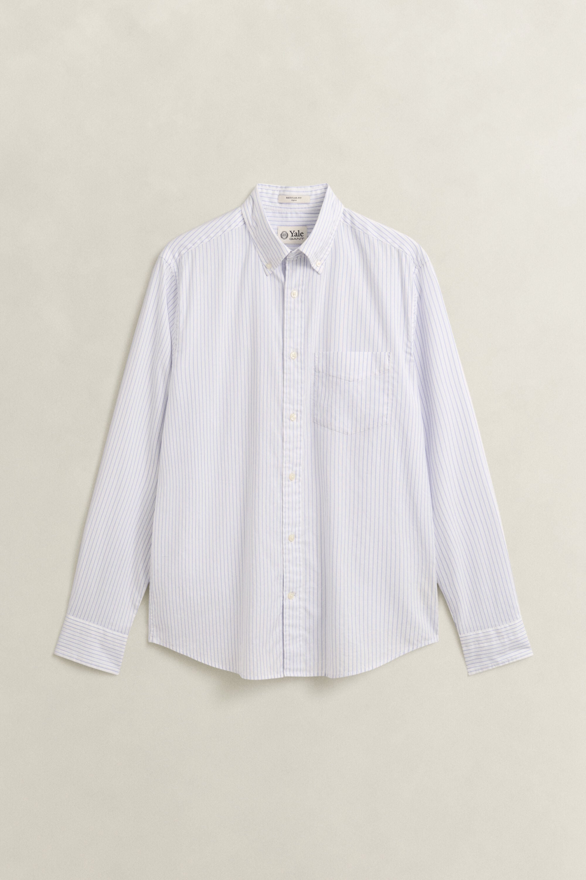 Camisa Oxford às riscas Gant x Yale
