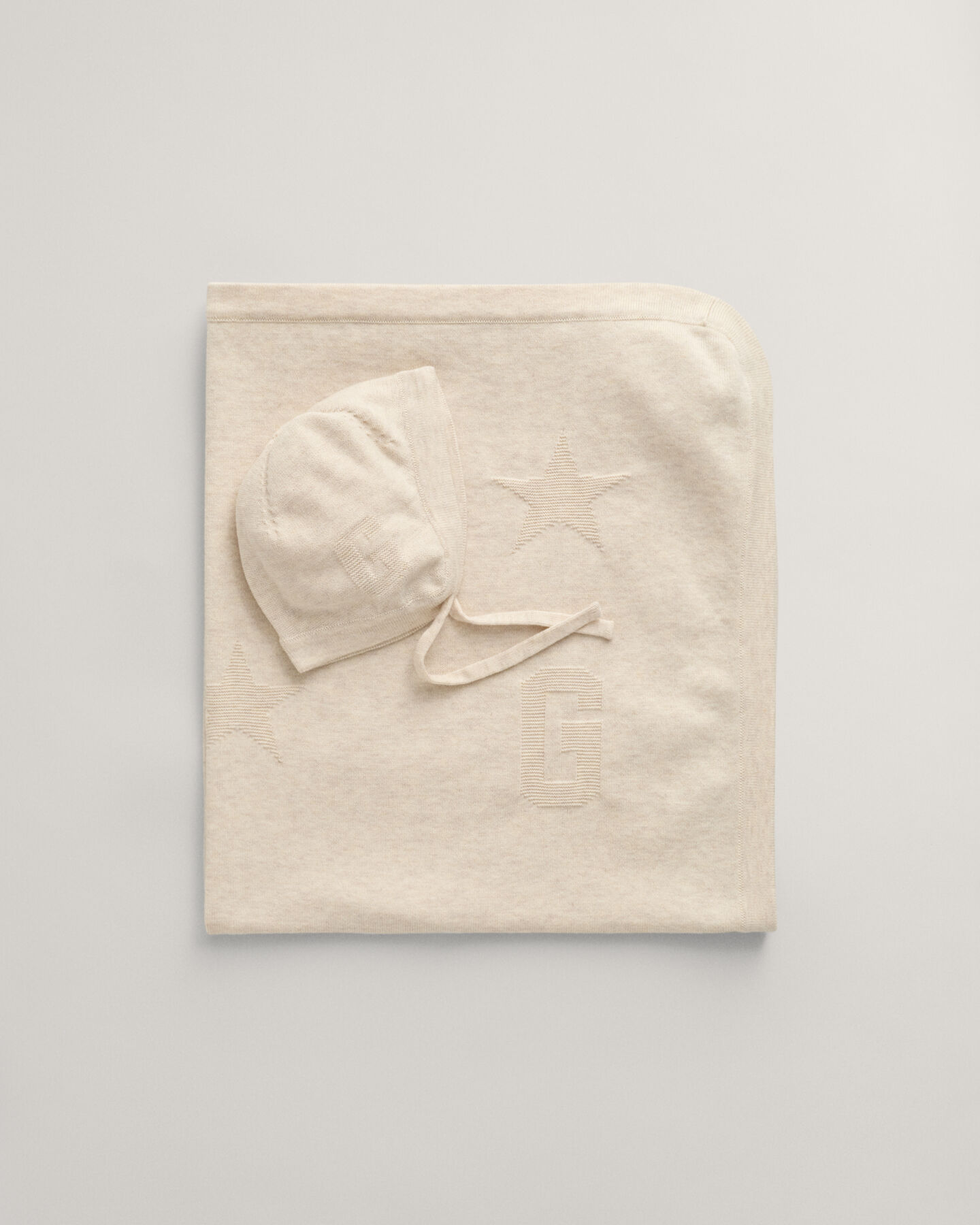 Conjunto de oferta com gorro e manta Baby