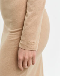 Vestido em jersey e l&atilde;