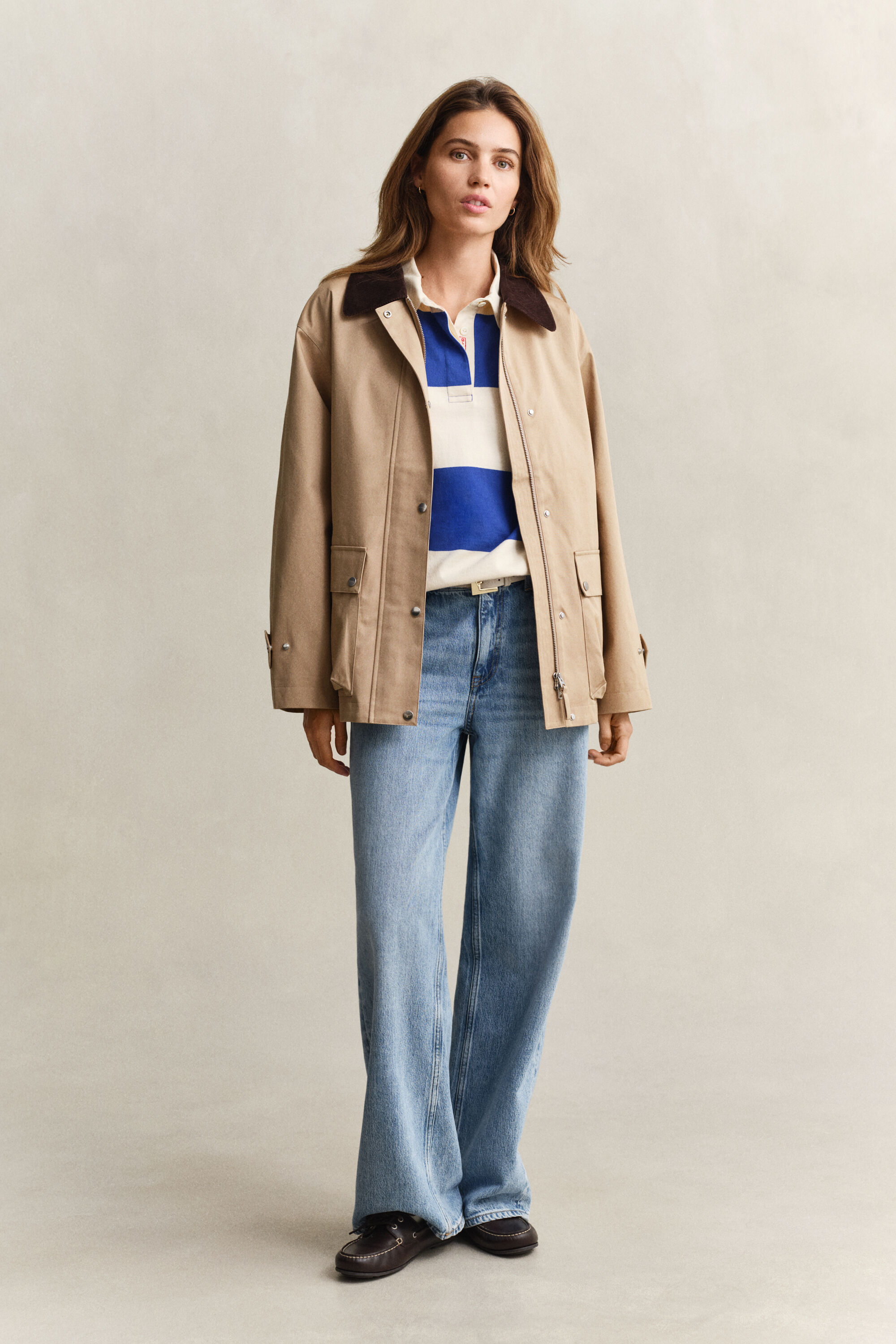 Casaco Decker de algodão