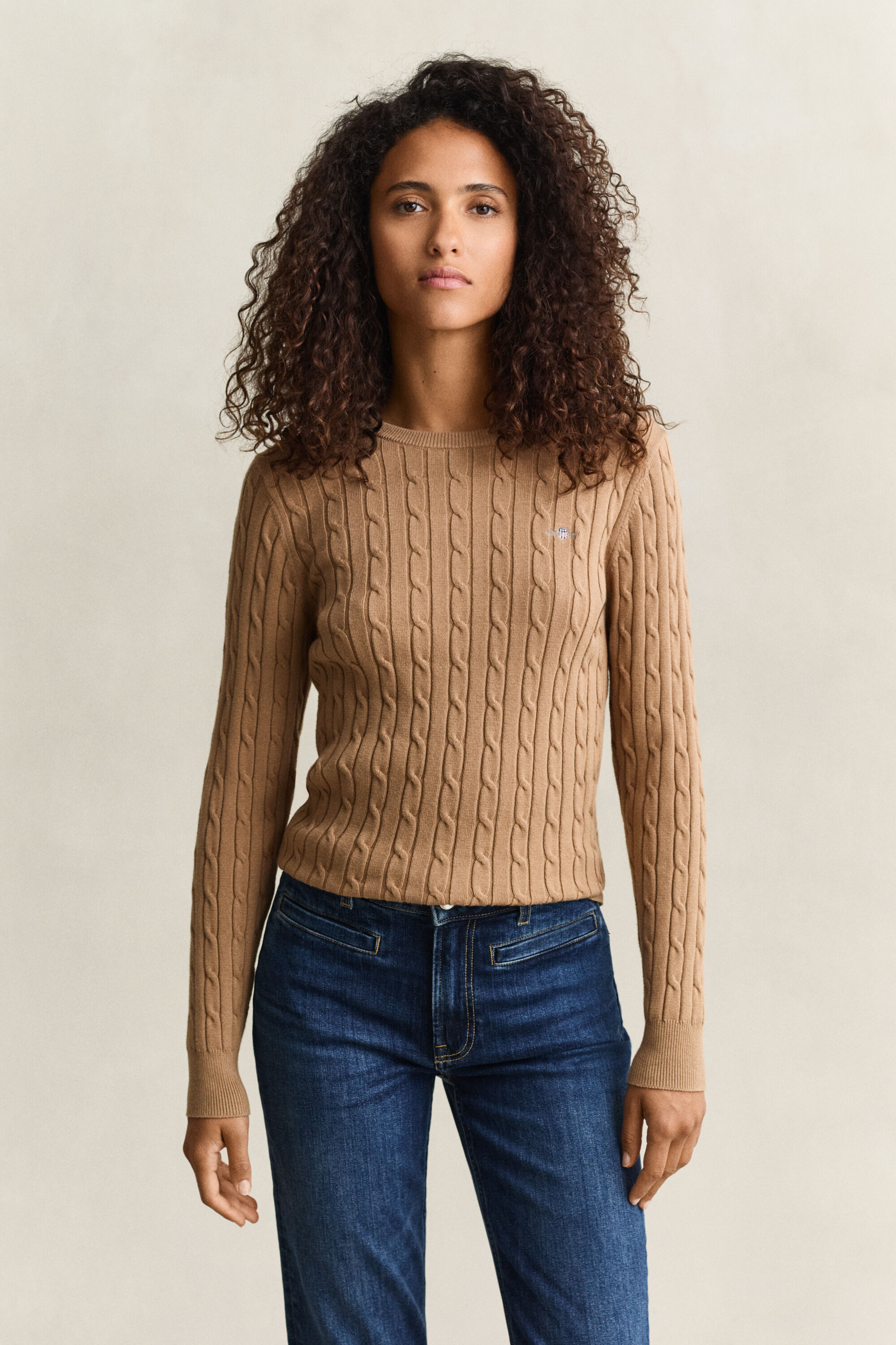 Camisola de malha entrançada Classic