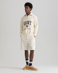 Sweatshirt com meio fecho de correr Retro Shield