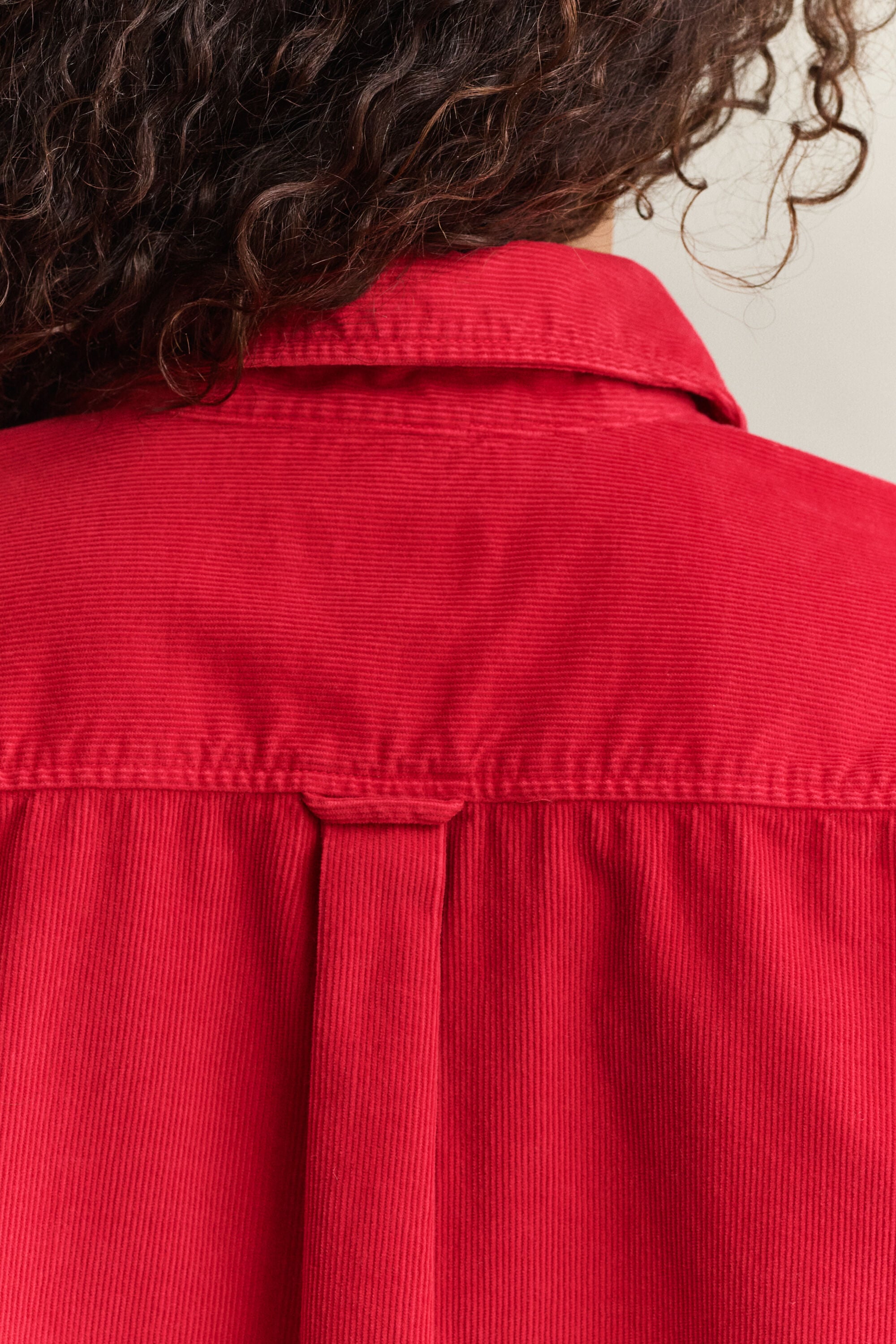 Camisa de bombazina relaxed fit