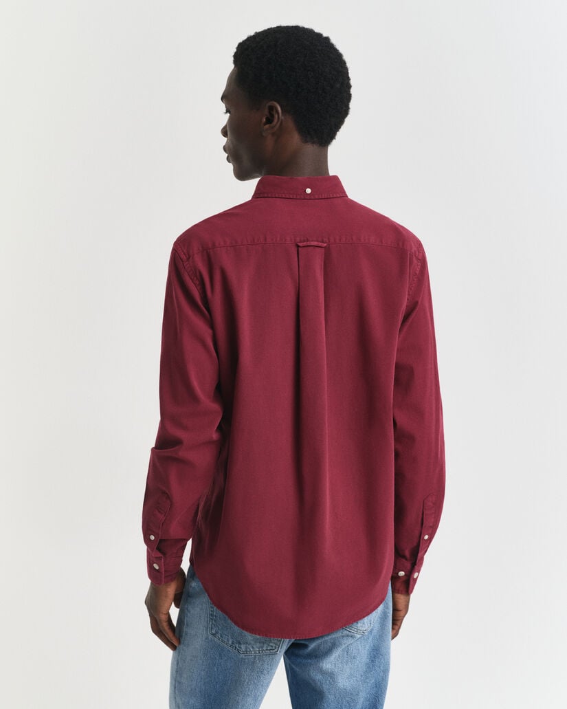 Camisa em sarja regular fit