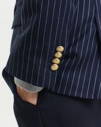 Blazer Club às riscas regular fit