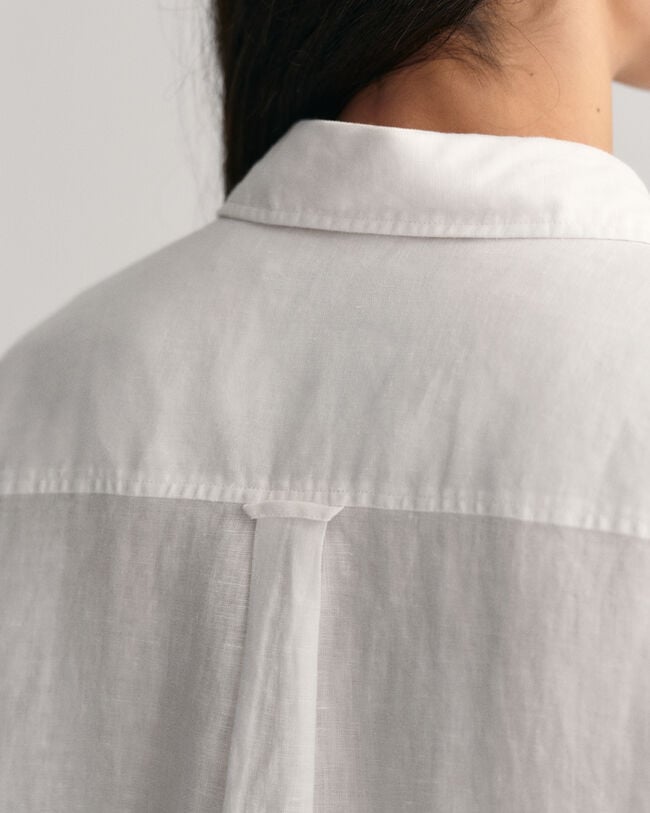 Camisa em linho oversized