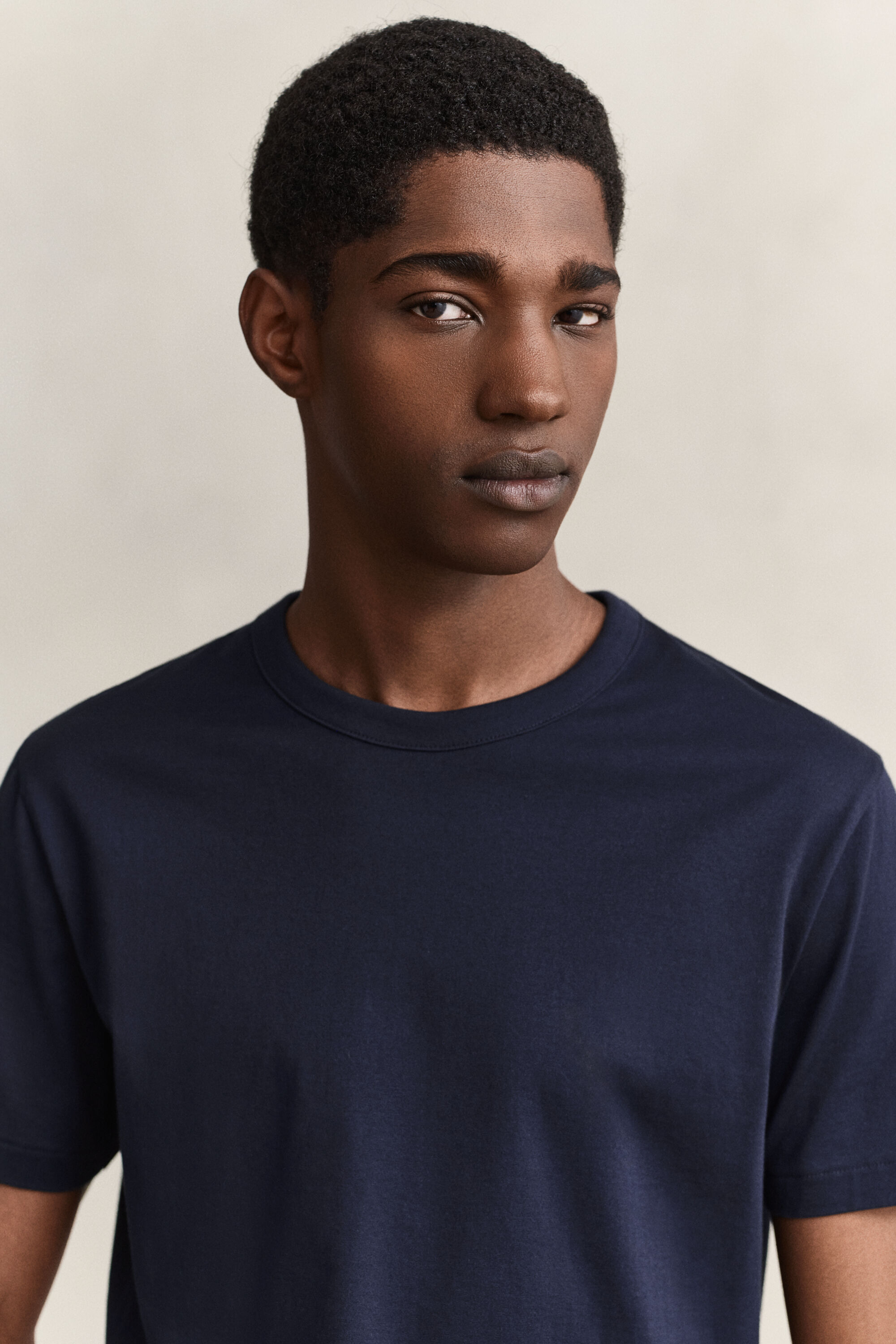 T-shirt em algodão Pima