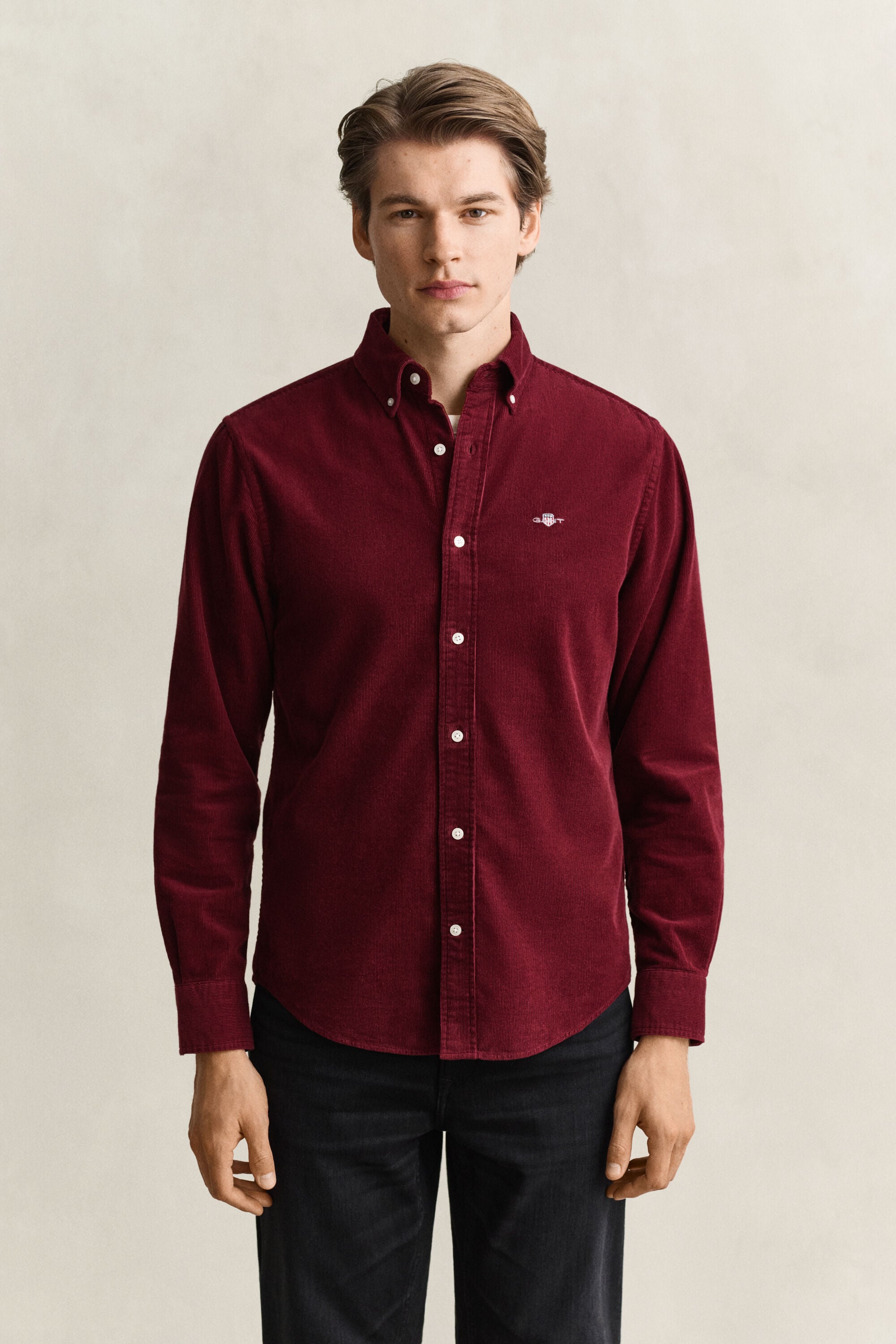 Camisa em bombazina