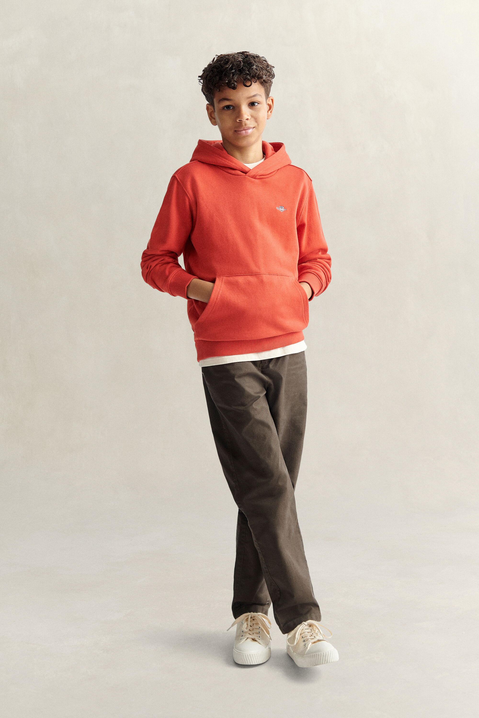 Sweatshirt com capuz Shield Teens