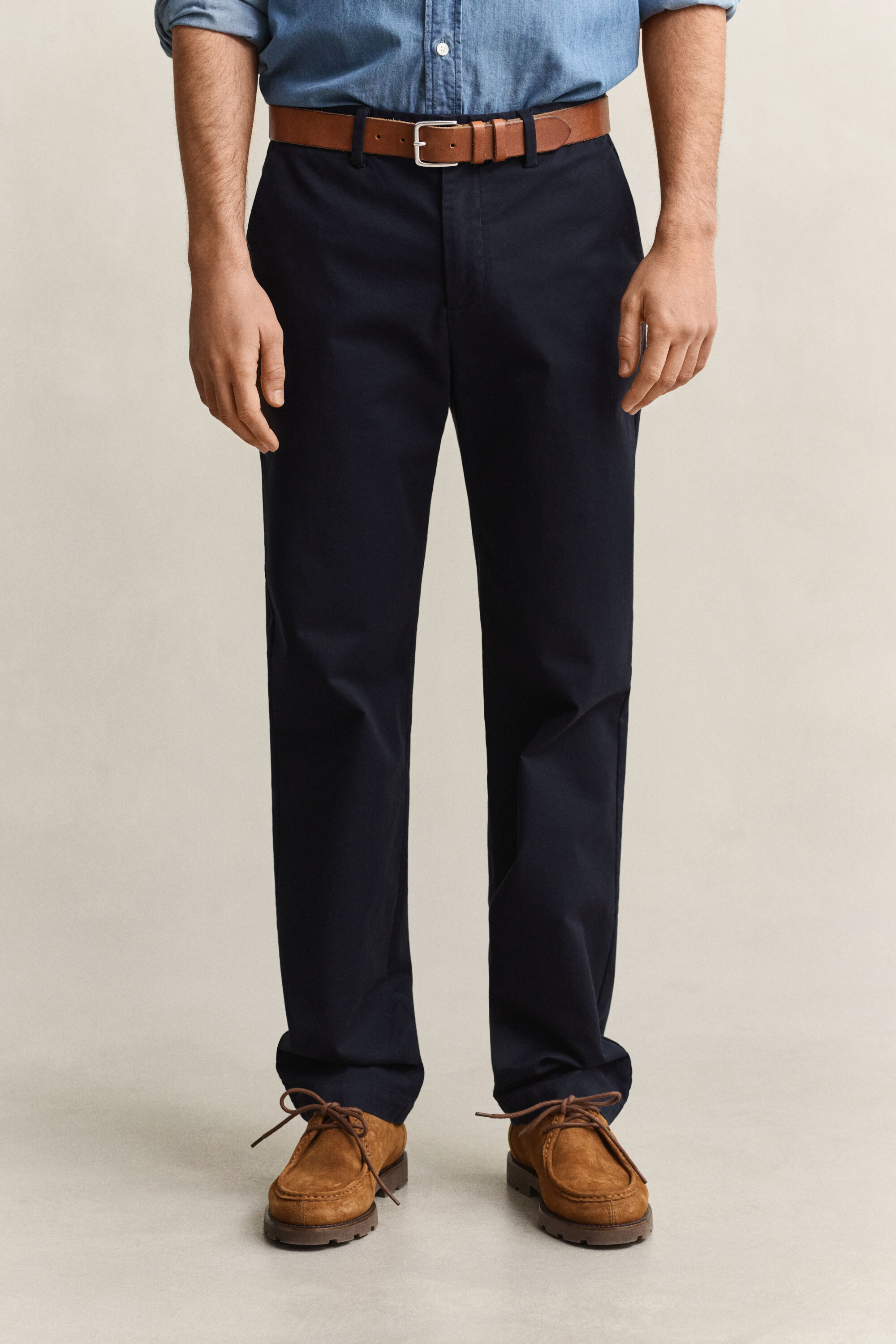 Calças chino elegantes regular fit