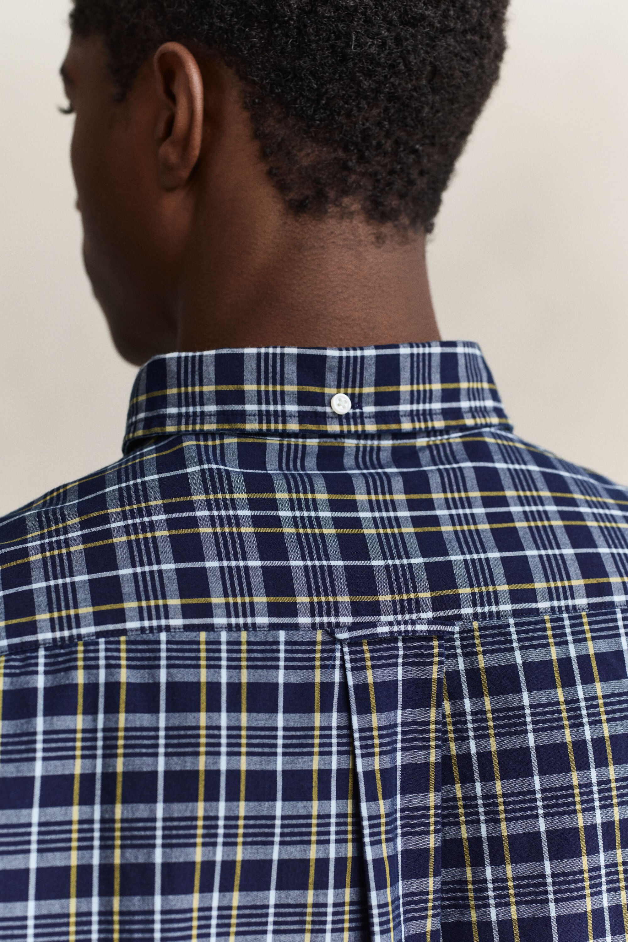 Camisa de popelina com padrão de xadrez Archive