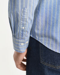 Camisa Oxford Archive às riscas regular fit