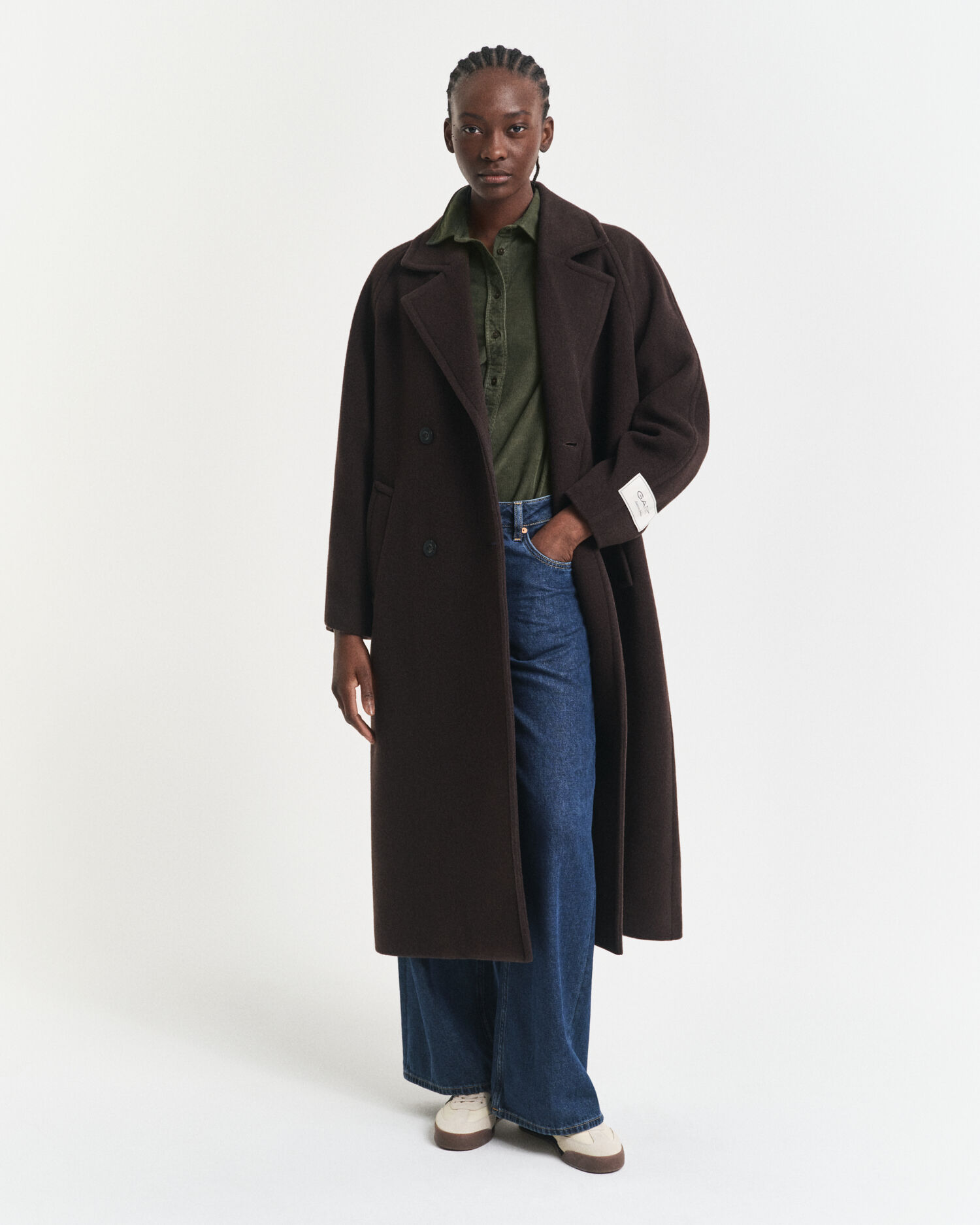 Camisa de bombazina regular fit