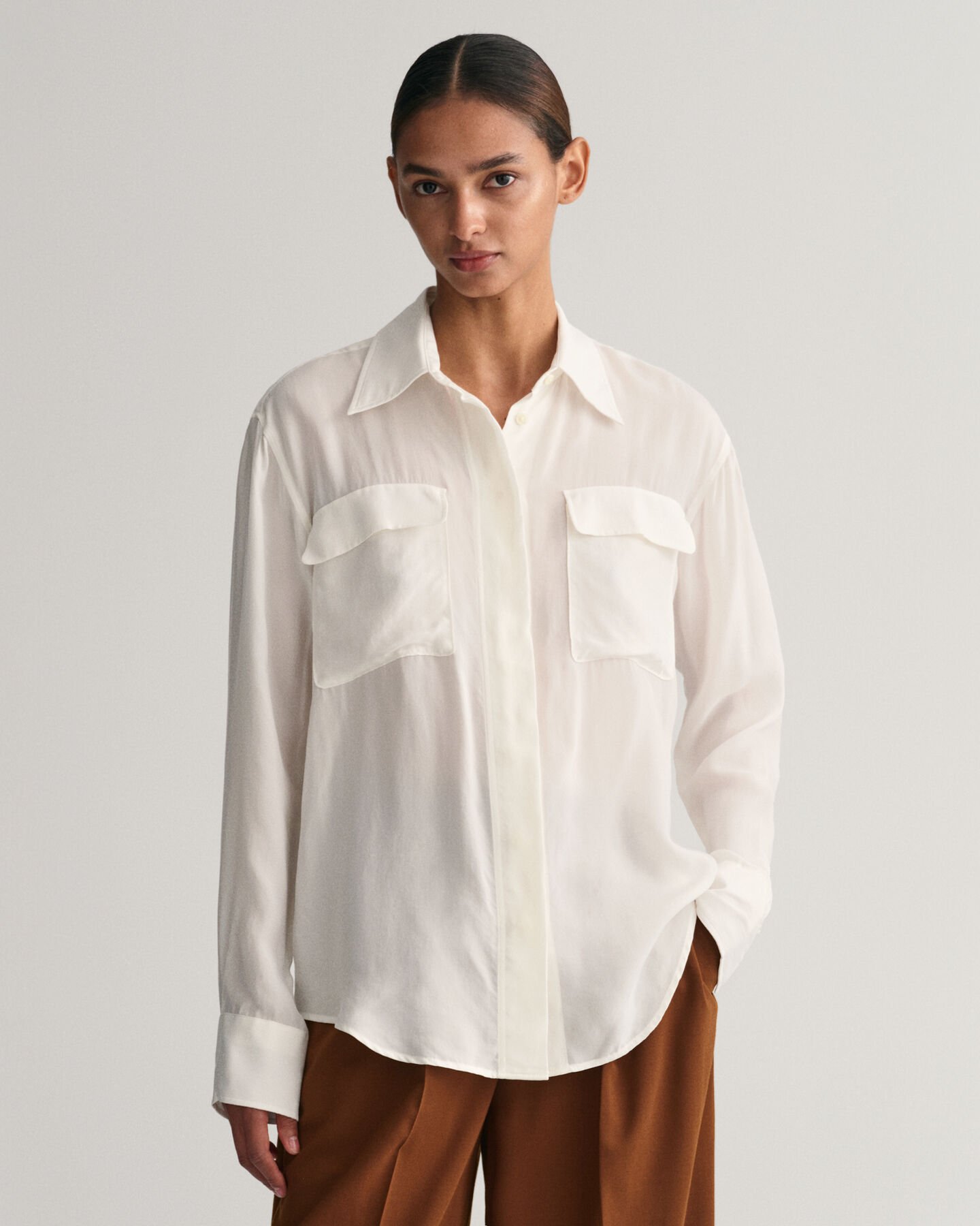 Camisa Utility relaxed fit