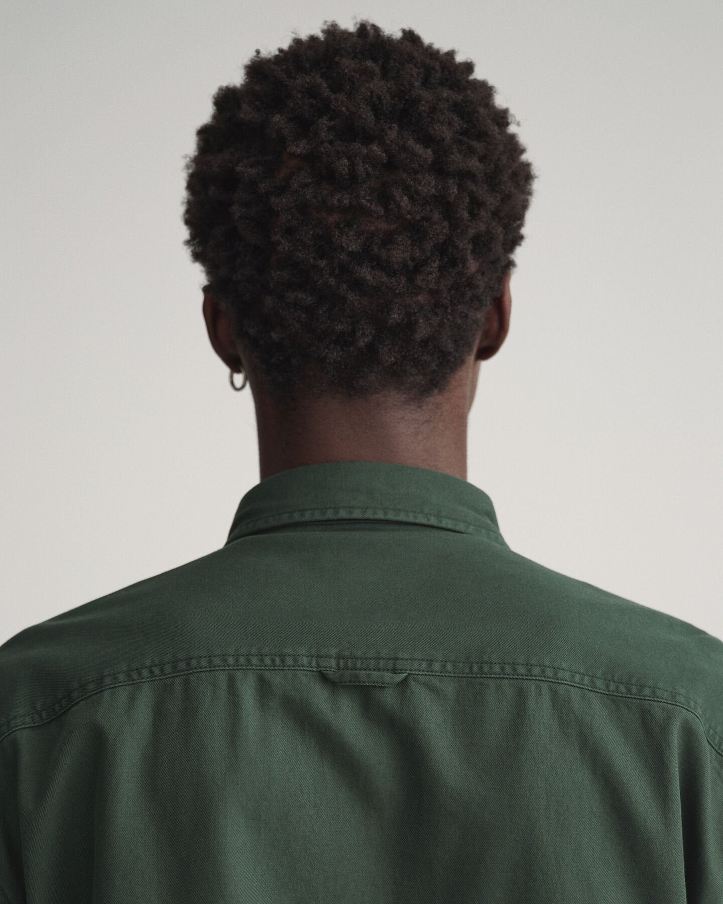 Camisa em sarja relaxed fit