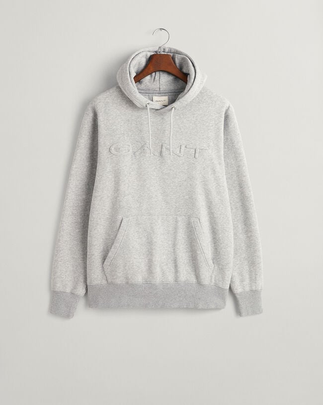 Sweatshirt com capuz Embossed